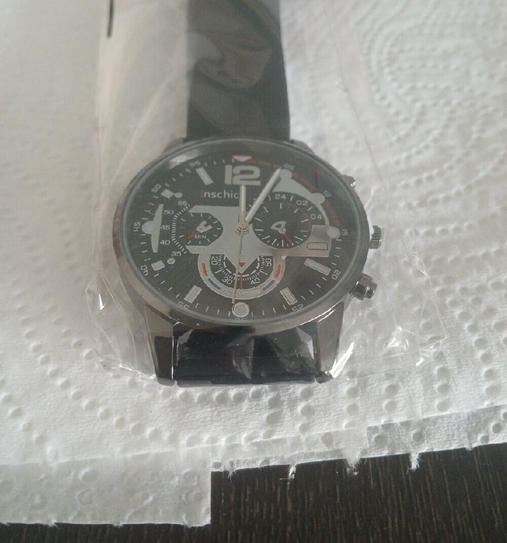 Black Chronograph Men’s Watch - Picture 2 of 6